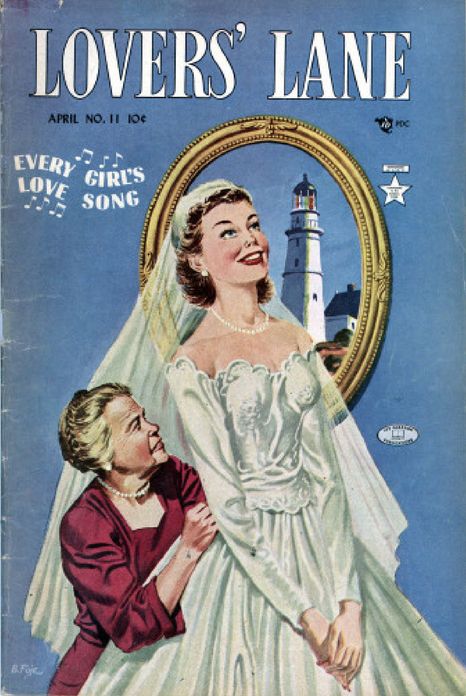 Lovers Lane Number 11 Romance Comic Book