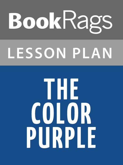 The Color Purple Lesson Plans
