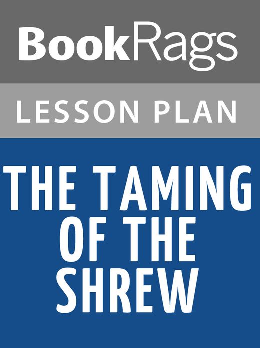 The Taming of the Shrew Lesson Plans