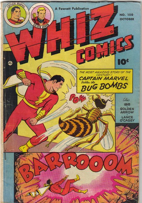 Whiz Comics Number 150 Super-Hero Comic Book