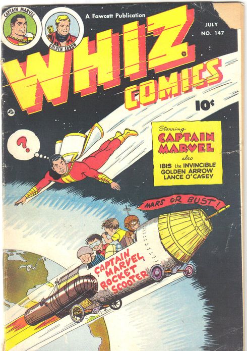 Whiz Comics Number 147 Super-Hero Comic Book