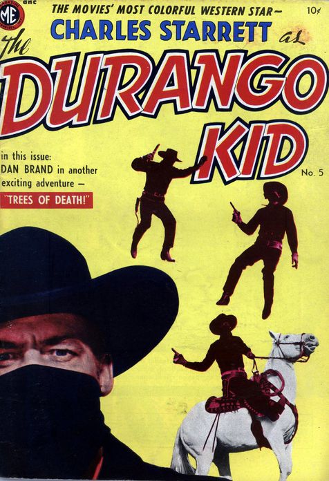 DURANGO KID Number 5 Western Comic Book