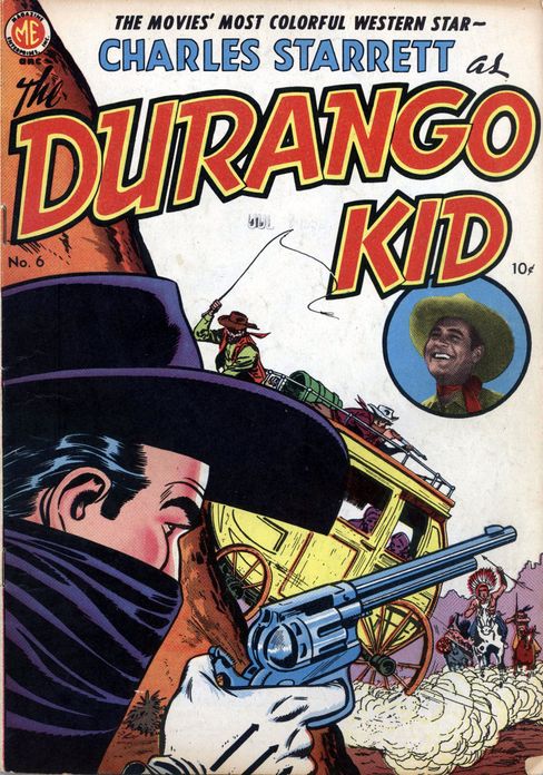 DURANGO KID Number 6 Western Comic Book
