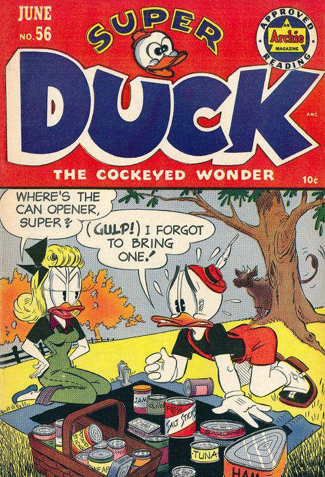 Super Duck Number 56 Childrens Comic Book
