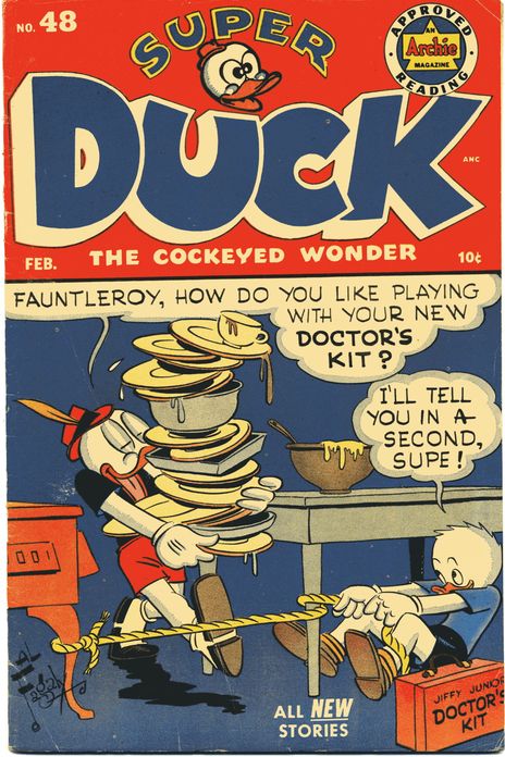 Super Duck Number 48 Childrens Comic Book