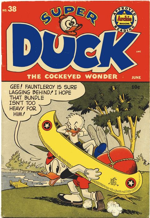 Super Duck Number 38 Childrens Comic Book