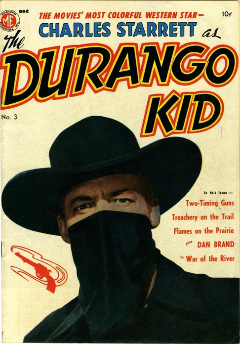 DURANGO KID Number 3 Western Comic Book