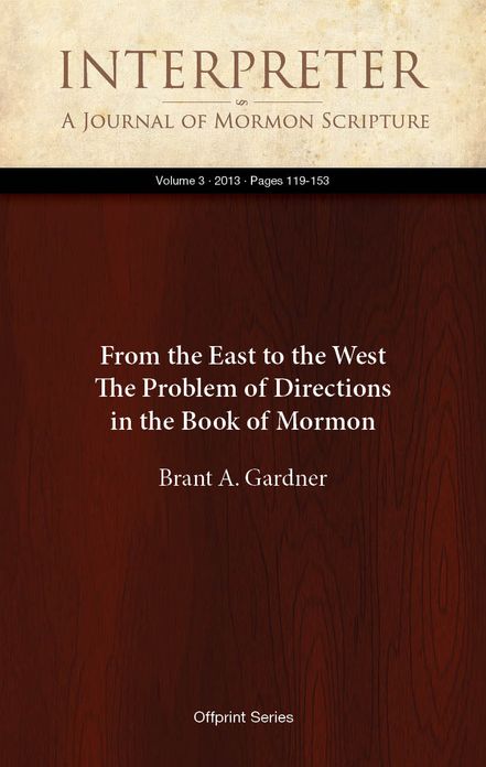 From the East to the West: The Problem of Directions in the Book of Mormon