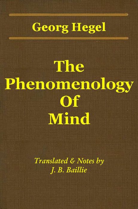 The Phenomenology Of Mind