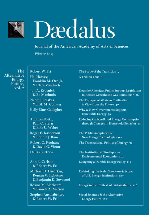Daedalus 142:1 (Winter 2013) - The Alternative Energy Future, vol. 2