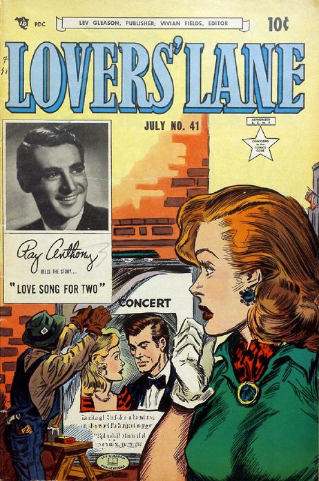 Lovers Lane Number 41 Romance Comic Book