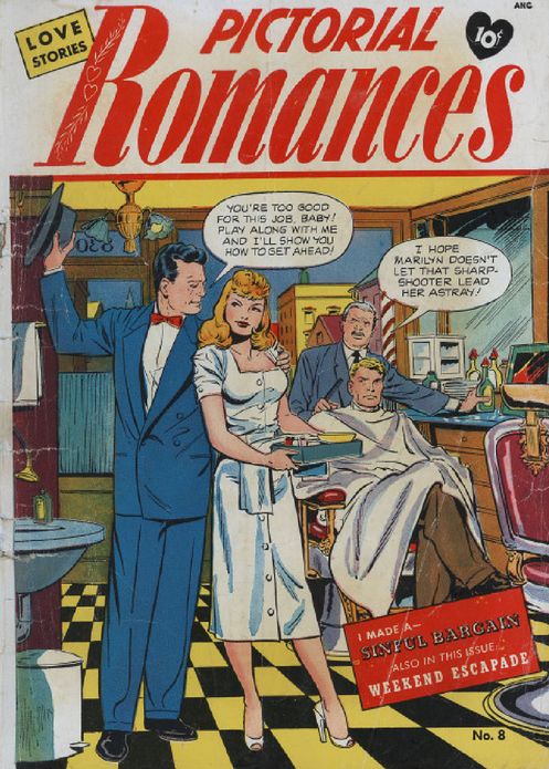 Pictorial Romances Number 8 Love Comic Book