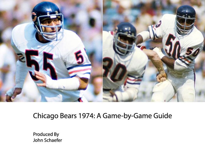 Chicago Bears 1974: A Game-by-Game Guide