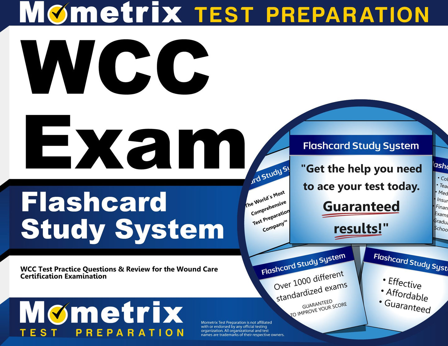 WCC Exam Flashcard Study System: WCC Test Practice Questions & Review for the Wound Care Certification Examination