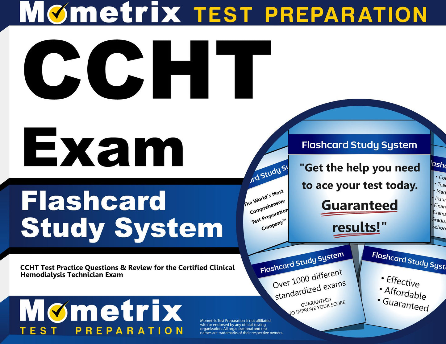 CCHT Exam Flashcard Study System: CCHT Test Practice Questions & Review for the Certified Clinical Hemodialysis Technician Exam