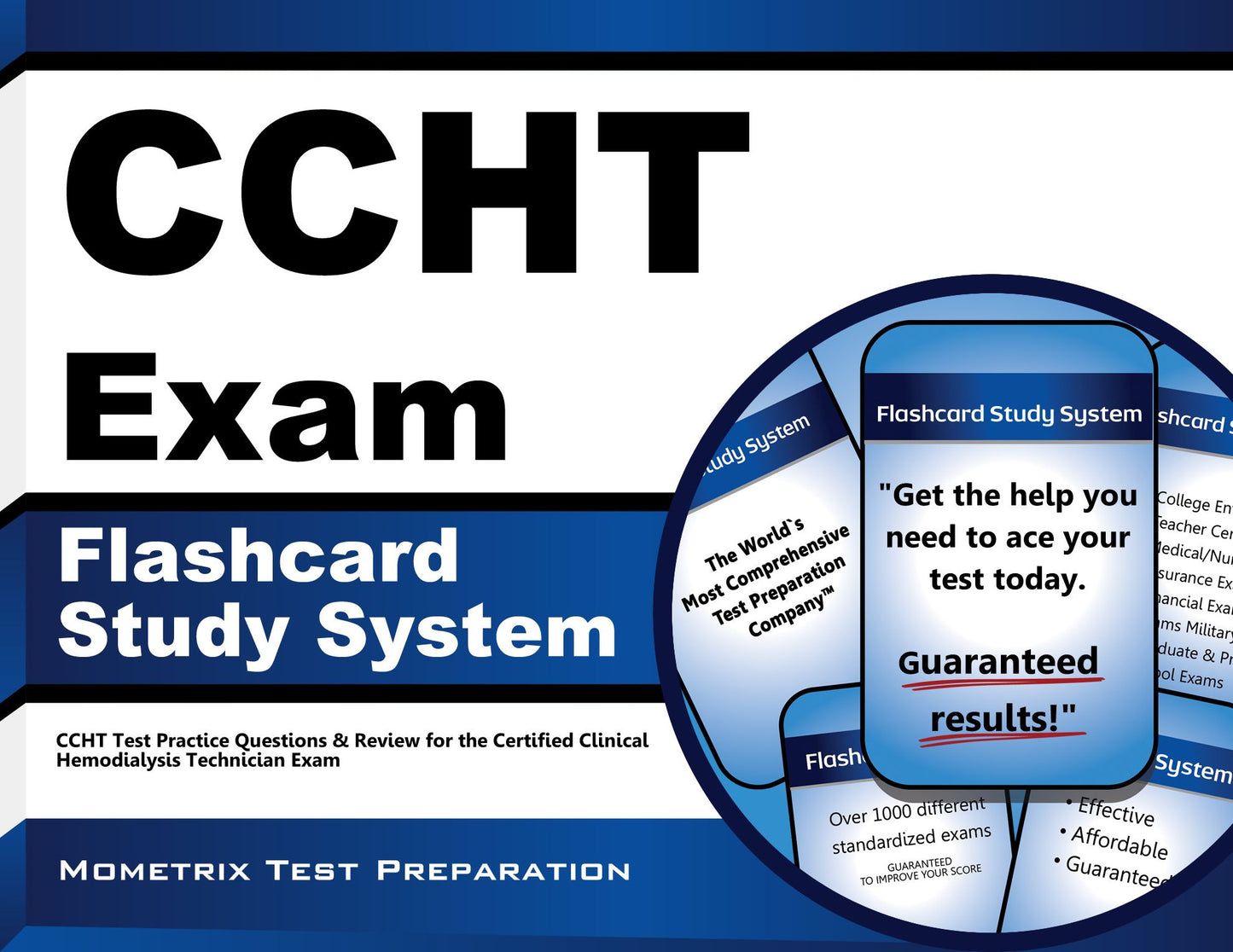 CCHT Exam Flashcard Study System: CCHT Test Practice Questions & Review for the Certified Clinical Hemodialysis Technician Exam