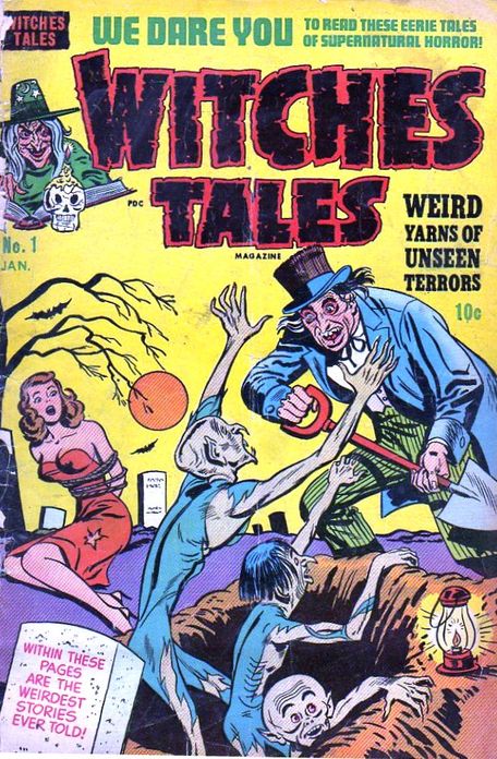 Witches Tales Number 1 Horror Comic Book
