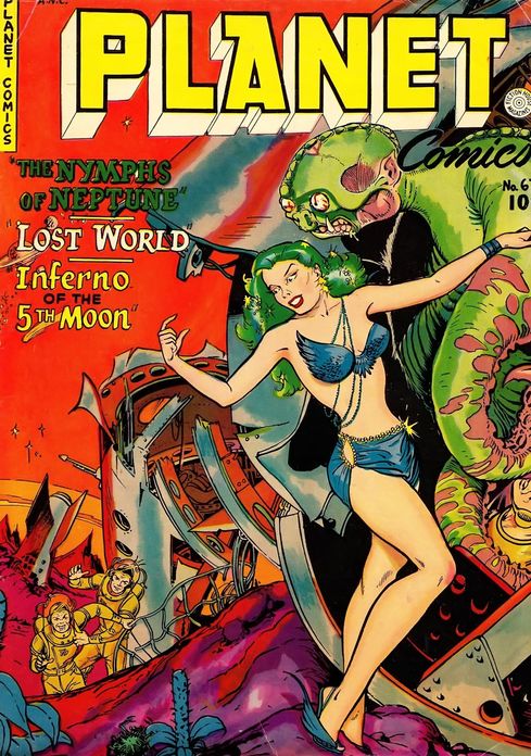 Planet Comics Number 67 Fantasy Comic Book