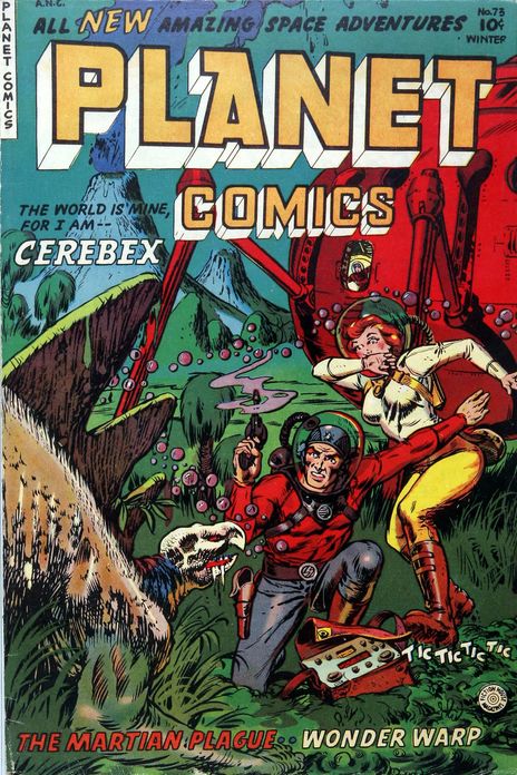Planet Comics Number 73 Fantasy Comic Book