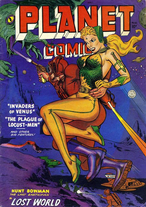 Planet Comics Number 66 Fantasy Comic Book