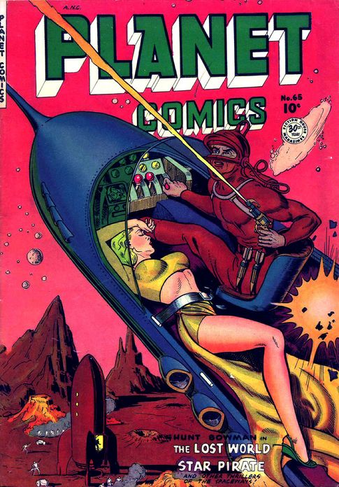Planet Comics Number 65 Fantasy Comic Book