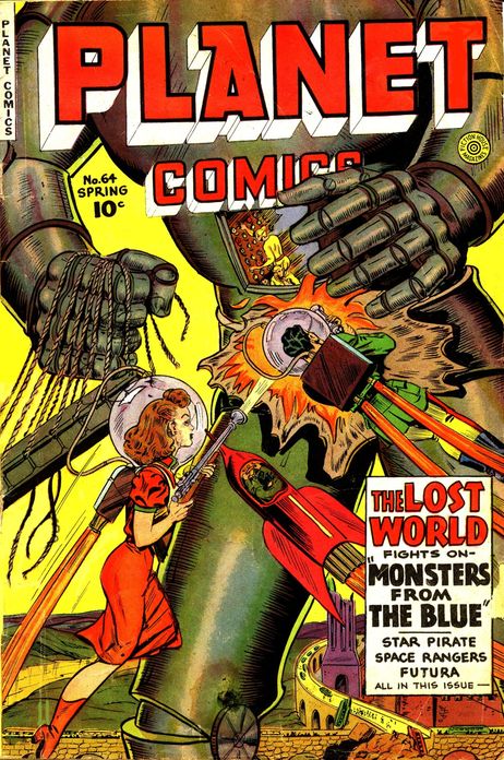 Planet Comics Number 64 Fantasy Comic Book