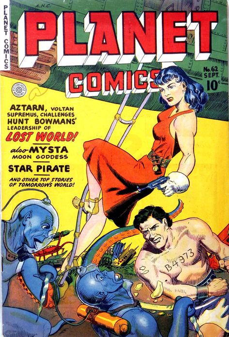 Planet Comics Number 62 Fantasy Comic Book