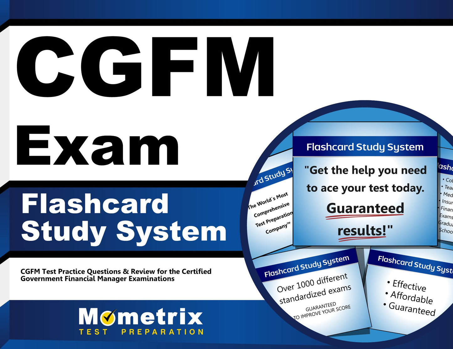 CGFM Exam Flashcard Study System: CGFM Test Practice Questions & Review for the Certified Government Financial Manager Examinations
