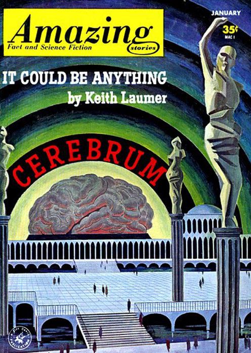 Cerebrum: A Short Story, Post-1930, Science Fiction Classic By Albert Teichner! AAA+++