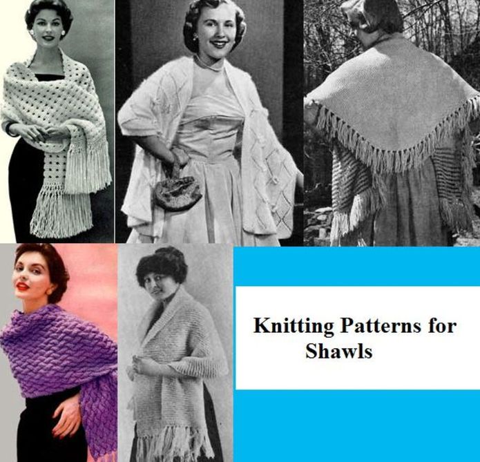 Knitting Patterns for Shawls