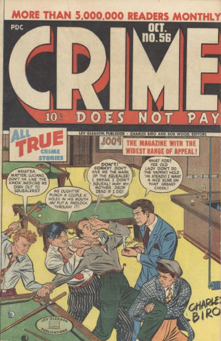 Crime Does Not Pay Number 56 Crime Comic Book