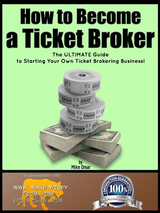 How to Become a Ticket Broker