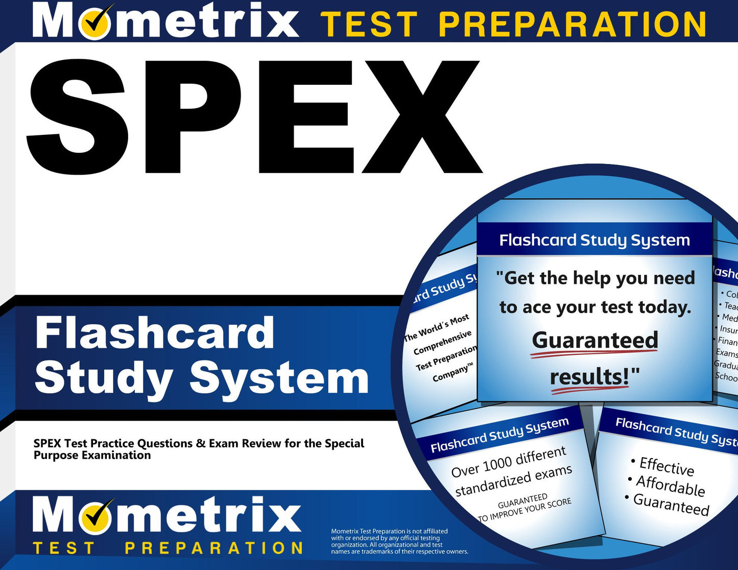 SPEX Flashcard Study System: SPEX Test Practice Questions & Exam Review for the Special Purpose Examination