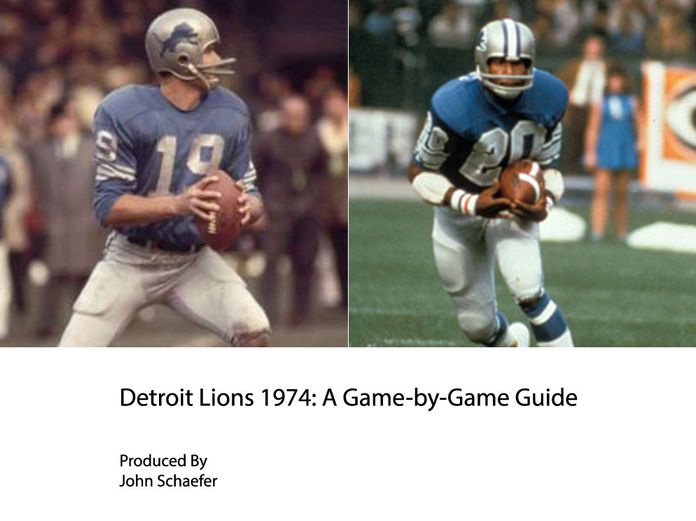 Detroit Lions 1974: A Game-by-Game Guide
