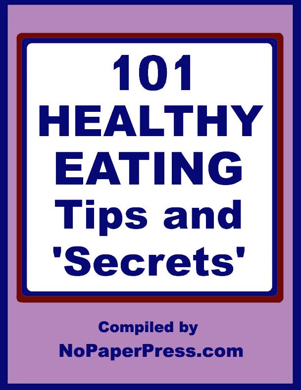 101 Healthy Eating Tips