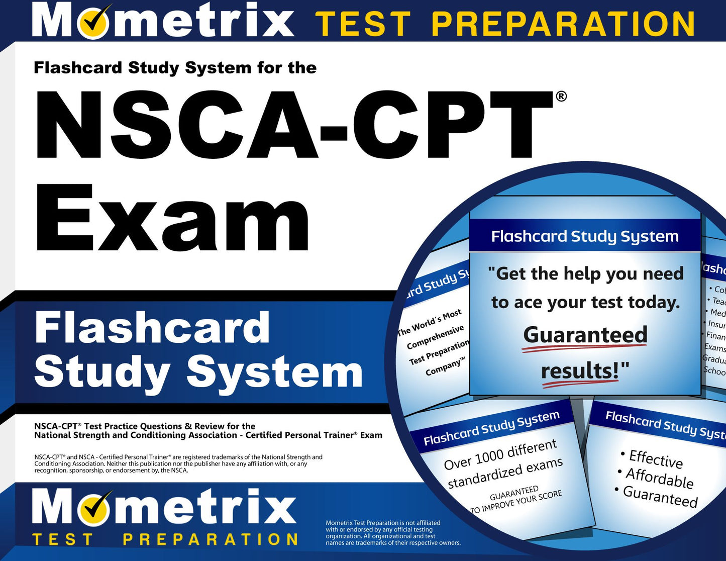 Flashcard Study System for the NSCA-CPT Exam: NSCA-CPT Test Practice Questions & Review for the National Strength and Conditioning Association - Certified Personal Trainer Exam