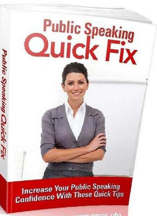 eBook about Public Speaking Quick Fix - This Book Is One Of The Most Valuable Resources In The World When It Comes Ways To Increase Your Public Speaking Confidence With These Quick Tips!