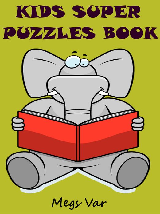 Kids Super Puzzles Book