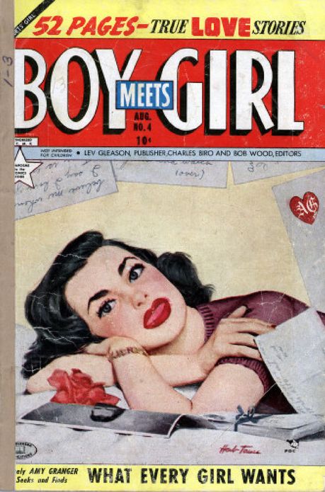 Boy Meets Girl Number 4 Love Comic Book