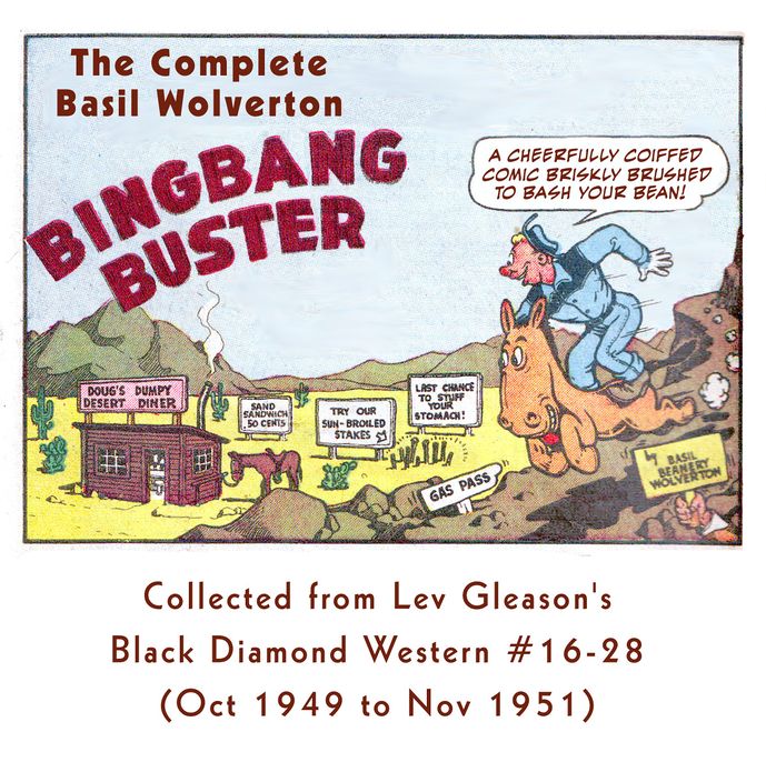 BingBang Buster Basil Wolverton Collection Humor comic