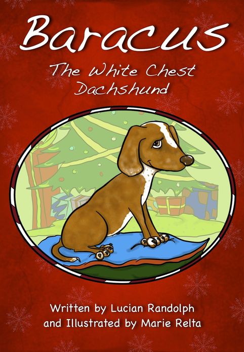 Baracus the White-Chest Dachshund