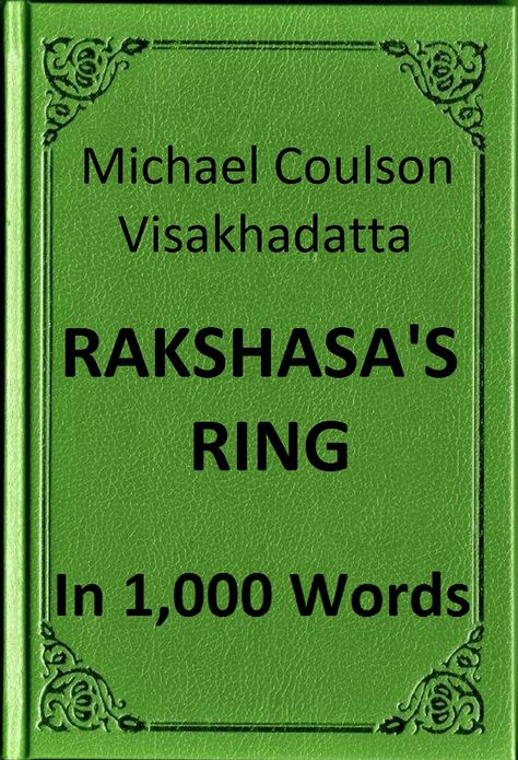 Visakhadatta - Rakshasa's Ring in 1,000 Words (Zbooker Classics)