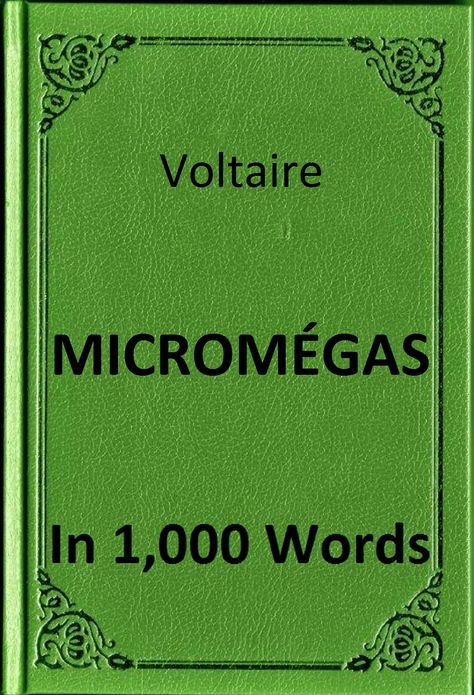 Voltaire - Microm&eacute;gas in 1,000 Words (Zbooker Classics)