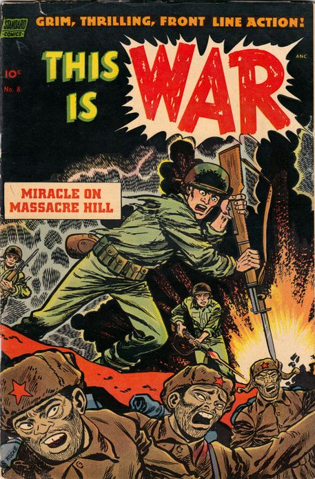 This Is War Number 8 War Comic Book