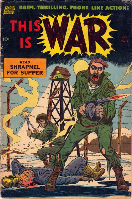 This Is War Number 9 War Comic Book