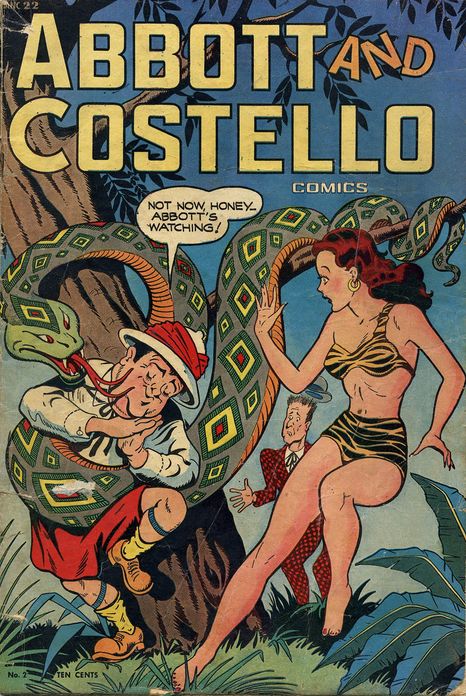 Abbott and Costello Comics Number 2 Humor Comic Book