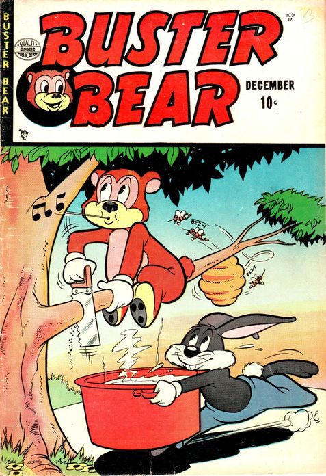 Buster Bear Number 1 Childrens Comic Book