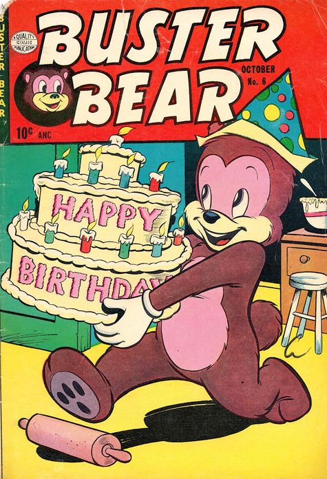 Buster Bear Number 6 Childrens Comic Book