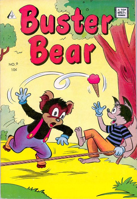 Buster Bear Number 9 Childrens Comic Book
