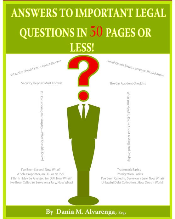 Answers to Important Legal Questions In 50 Pages Or Less